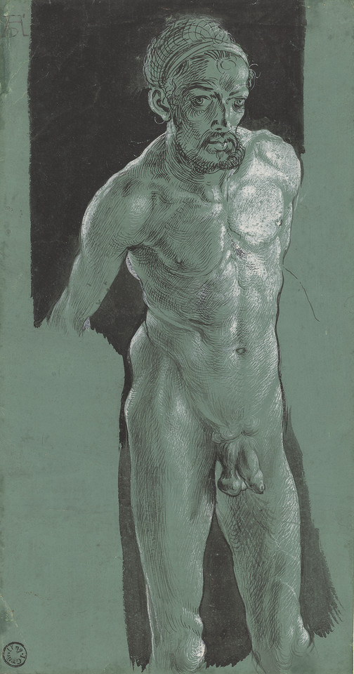 Albrecht Dürer, "Nude Self-Portrait" (ok. 1499)