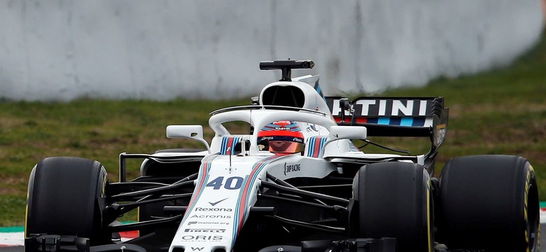 Formuła 1: Kubica szybszy od Sirotkina podczas testów w Barcelonie