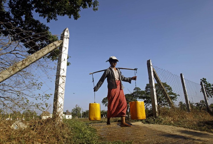 Dzień kobiet w Birmie