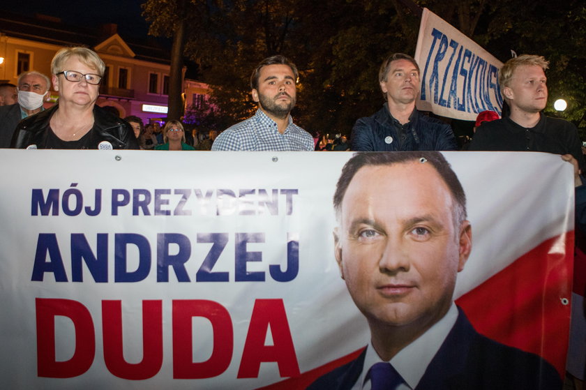 Andrzej Duda w Końskich