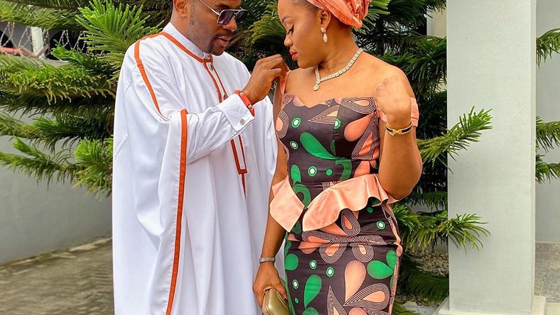 You don't get to see cute and priceless photos of celebrities and their families like that of Ebuka and his beautiful family. [Instagram/Ebuka]
