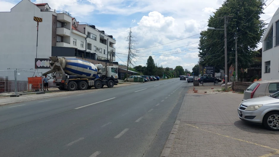 Mesto na kom se desila otmica u Novom Sadu
