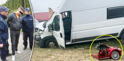 Staranował rodzinę z dzieckiem. Szokujące zachowanie kierowcy busa. Tak się tłumaczył