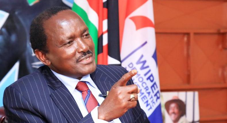 Wiper Party leader Kalonzo Musyoka 