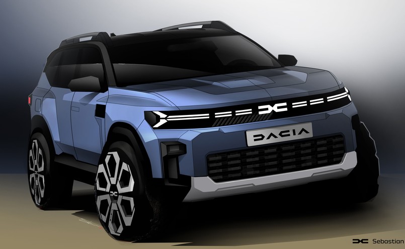 Nowa Dacia wykorzysta elementy stylistyczne znane z największego SUV-a, czyli modelu Bigster