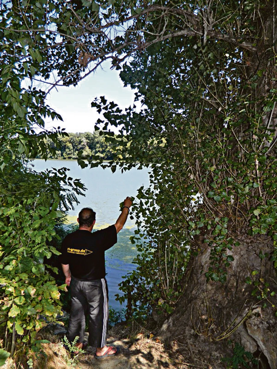 Mesto gde je nađeno Stefanovo telo