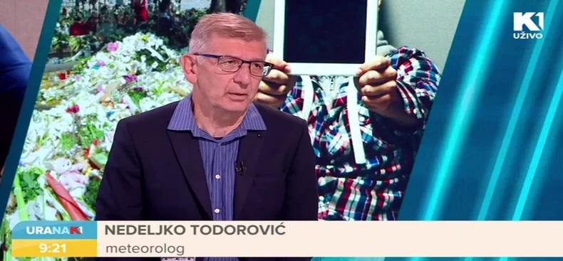 Nedeljko Todorović, meteorolog