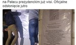 PiS montował w nocy pomnik ku czci prezydenta