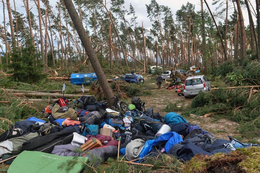 Usuwanie skutkow nawalnicy na polnocy Polski