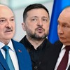 Lukašenko Zelenski Putin