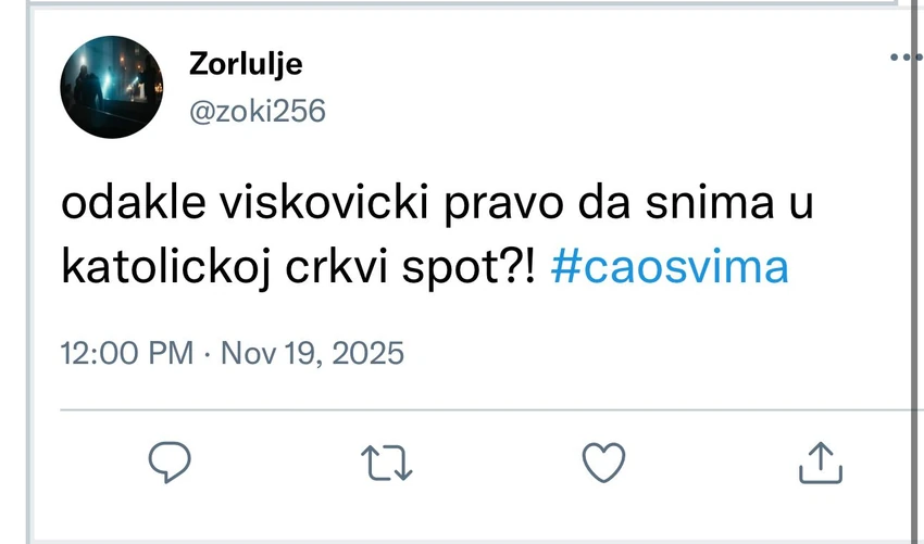 Tviter se usijao zbog spota Marine Visković