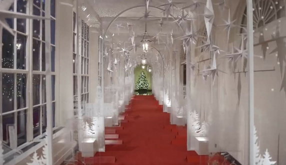 Świąteczne dekoracje w Białym Domu w 2019 roku