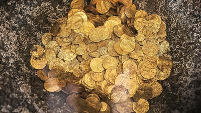 złote monety Cezarea Fatymidzi 