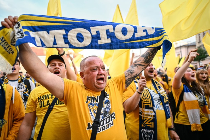 Protest kibiców w Lublinie. Zobacz, czego domagają się fani Motoru