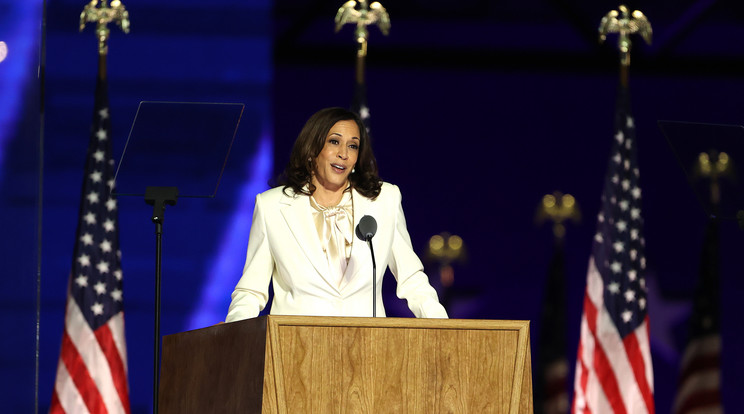 Kamala Harris márciusban csatlakozott Bidenhez és a kampányához /Fotó: Getty Images