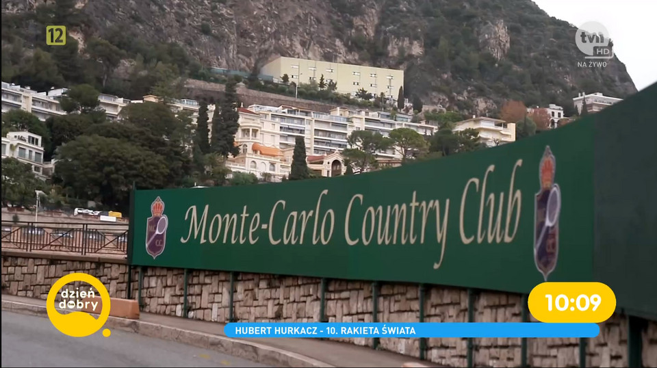 Hubert Hurkacz w Monte Carlo