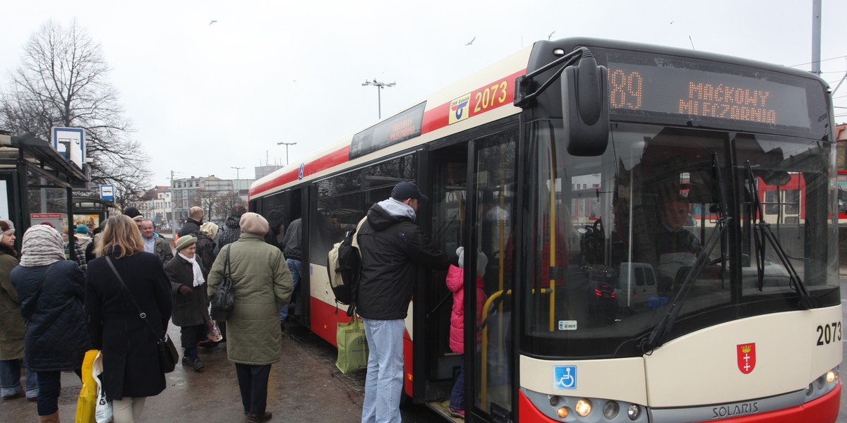 Autobus w Gdańsku