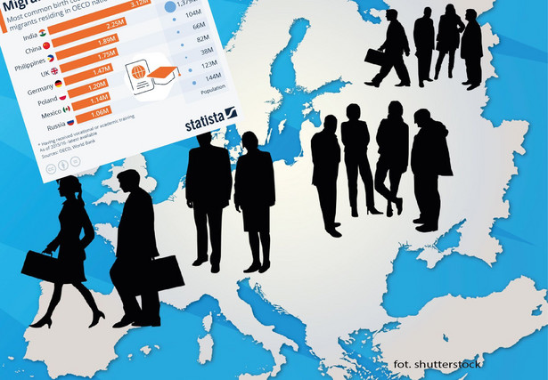 Skąd pochodzi najwięcej dobrze wykształconych migrantów