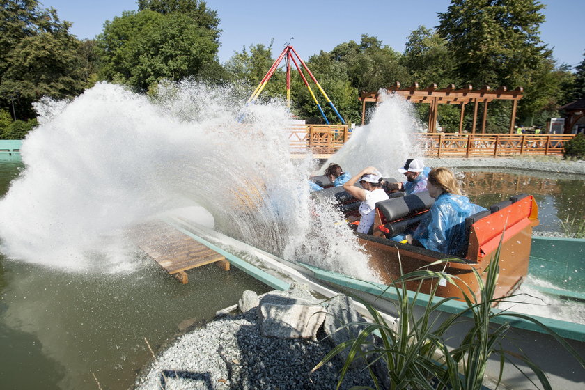 Diamond River w Wesołuym Miasteczku w Chorzowie