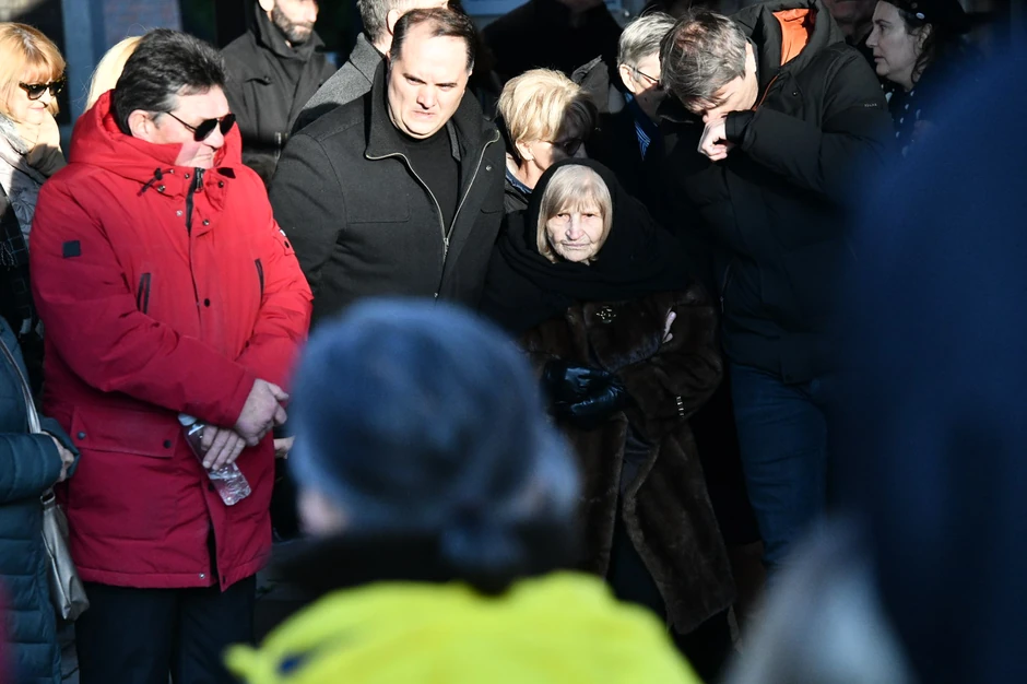 Sahrana sina Mire Banjac