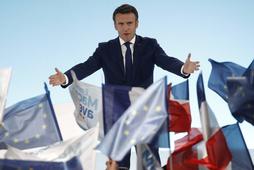 Emmanuel Macron po pierwszej turze wyborów prezydenckich