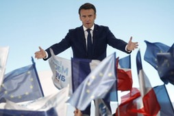 Emmanuel Macron po pierwszej turze wyborów prezydenckich