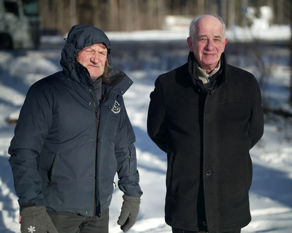 Rein Klaar (levo) i Jan Krinal su poslati da rade u kratkim intervalima na krovu reaktora tri | Foto: BBC