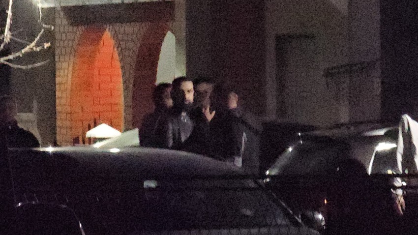 Saša Kapor u domu Darka Lazića