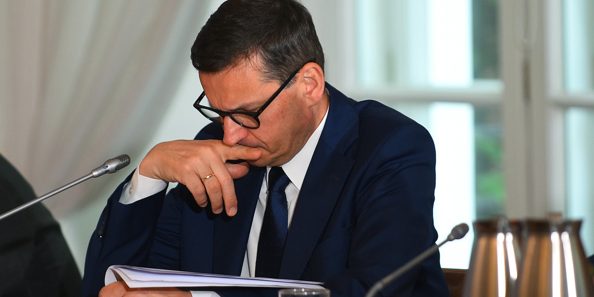 Premier Mateusz Morawiecki