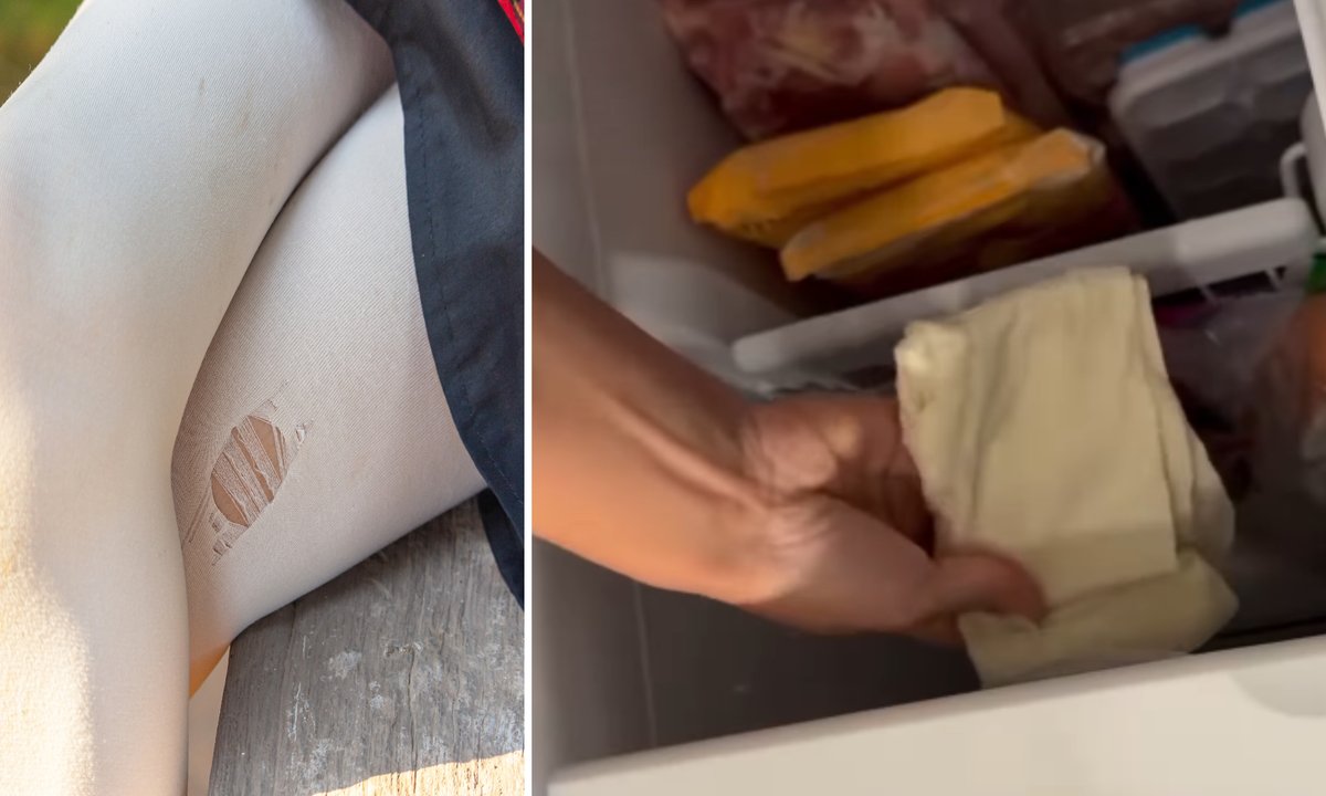 Pokazała co zrobić ze starymi rajstopami. Jej pomysł podzielił internatów. "Mega fajny pomysł"