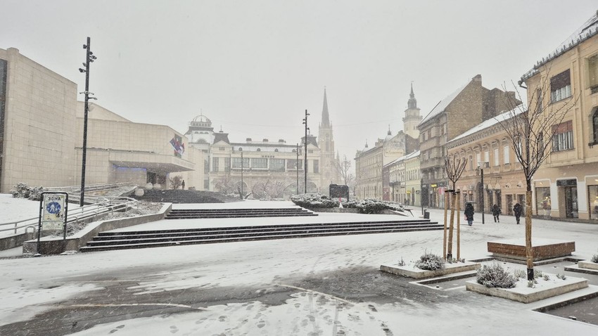 Sneg Novi Sad