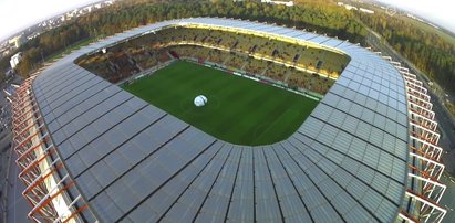 Stadion w Białymstoku otwarty. Zobacz, jak wygląda z lotu ptaka! WIDEO