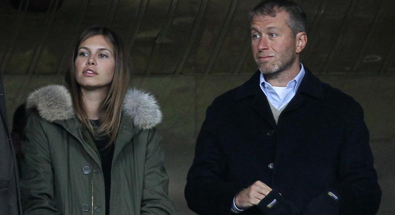 Dasha Zhukova and Roman Abramovich