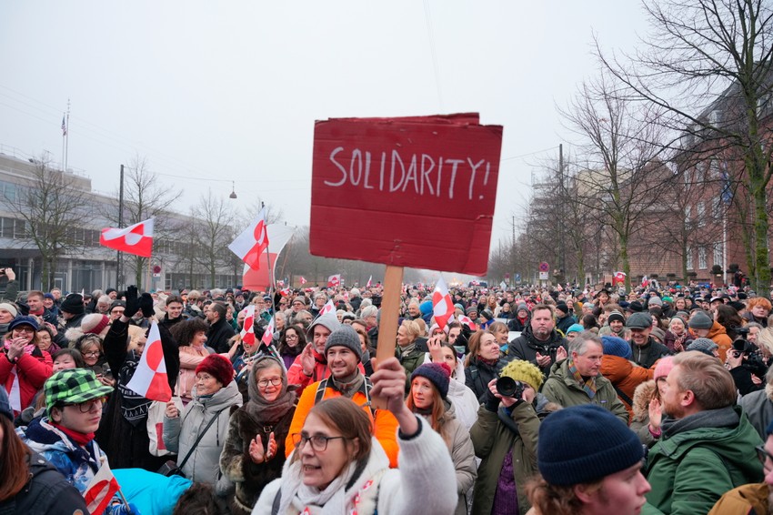 Protest u Kopenhagenu protiv planova Trampa da preuzme kontrolu nad Grenlandom