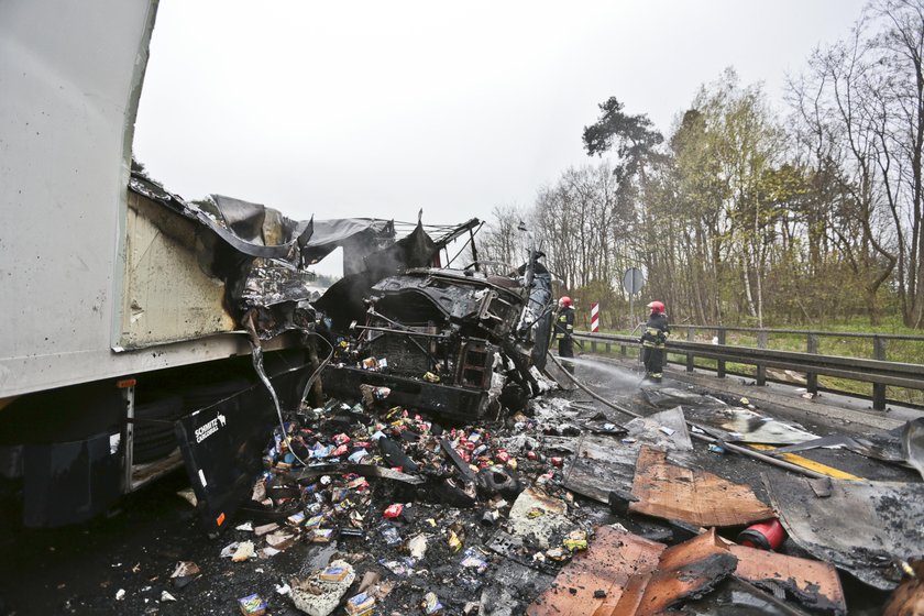 Groźny wypadek na  S3 pod Zieloną Górą