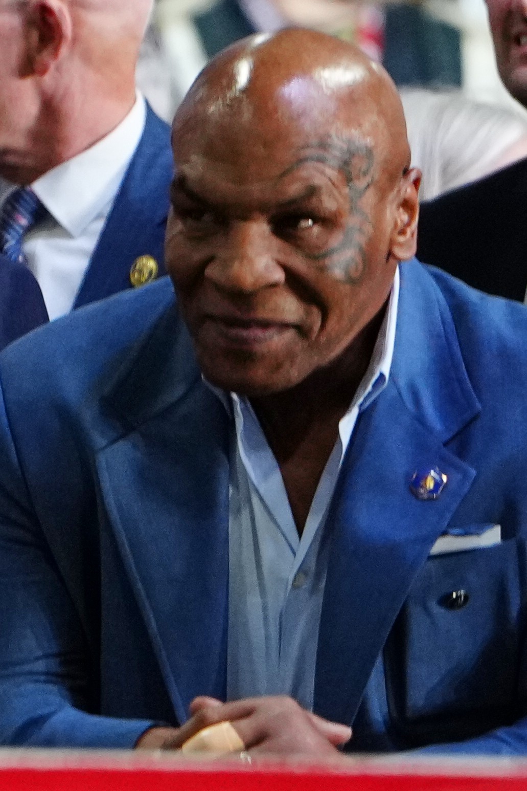 Bývalý americký boxer Mike Tyson. 