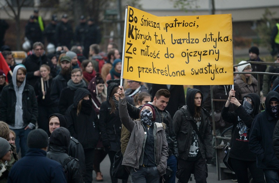 W Warszawie odbyła się manifestacja pod hasłem "Solidarność zamiast nacjonalizmu"