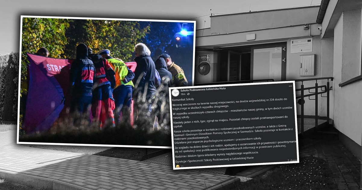 Płaczą po śmierci Igora. Żałoba w szkole w Łebieńskiej Hucie. Potrzebna była pomoc psychologa