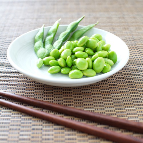 7. Edamame, czyli włochata młoda soja