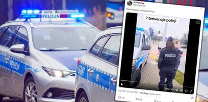 Policjanci wlepili mandat seniorce. Pod nagraniem zawrzało. "Ale dranie"