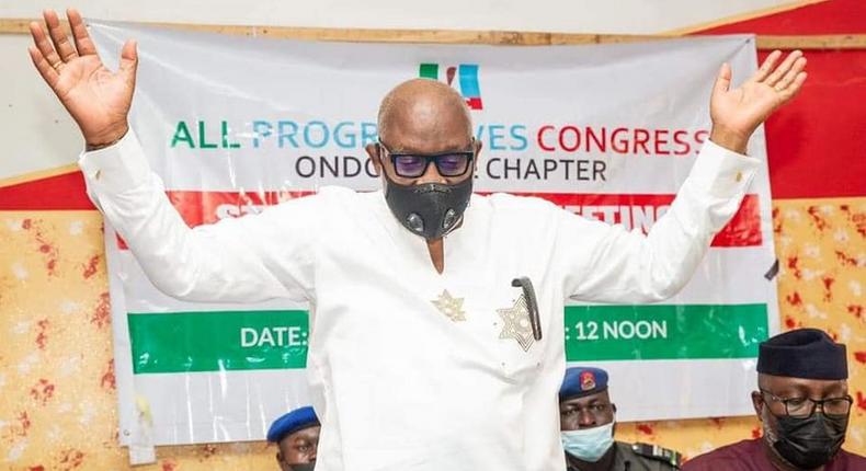 Ondo State governor, Rotimi Akeredolu [ONSG]