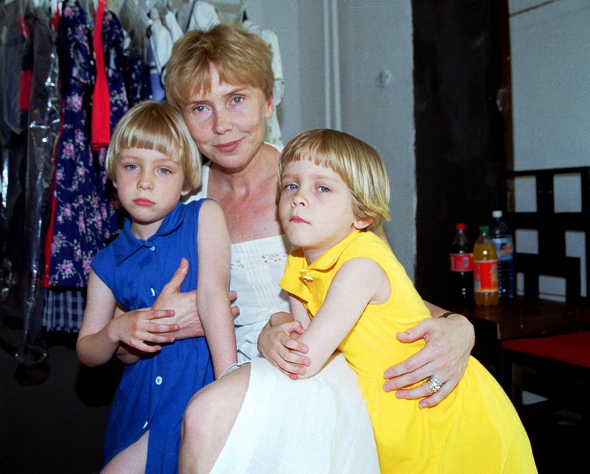 Ewa Błaszczyk z córkami