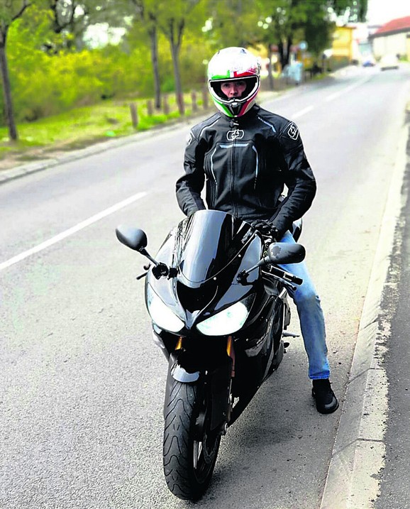 Aleksandar Eskić bio zaljubljenik u motore 