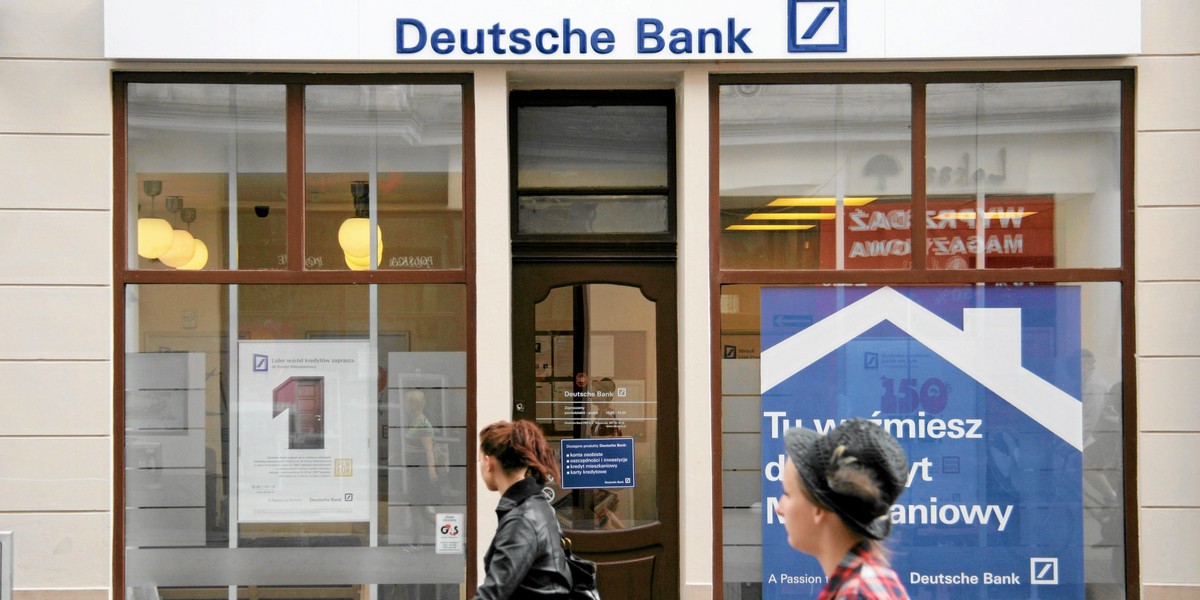 Deutsche Bank myśli o sprzedaniu swojego oddziału w Polsce - twierdzi Reuters