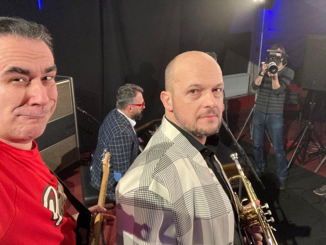 Braňo “Bejza” Bajza z kapely Polemic. 