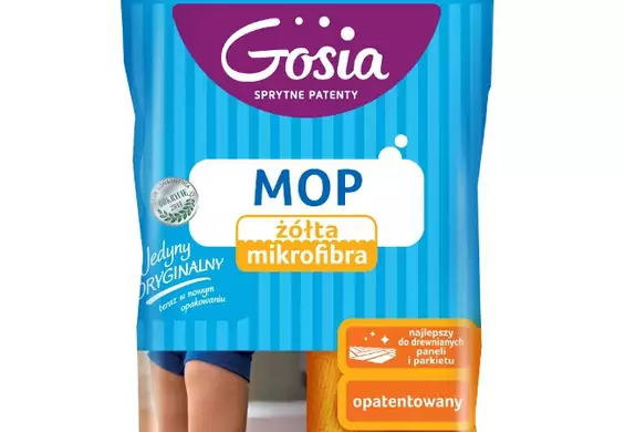 Mop żółta mikrofibra