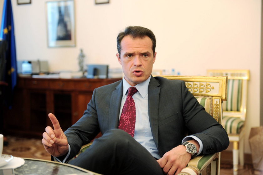 Sławomir Nowak, minister w rządzie Donalda Tuska