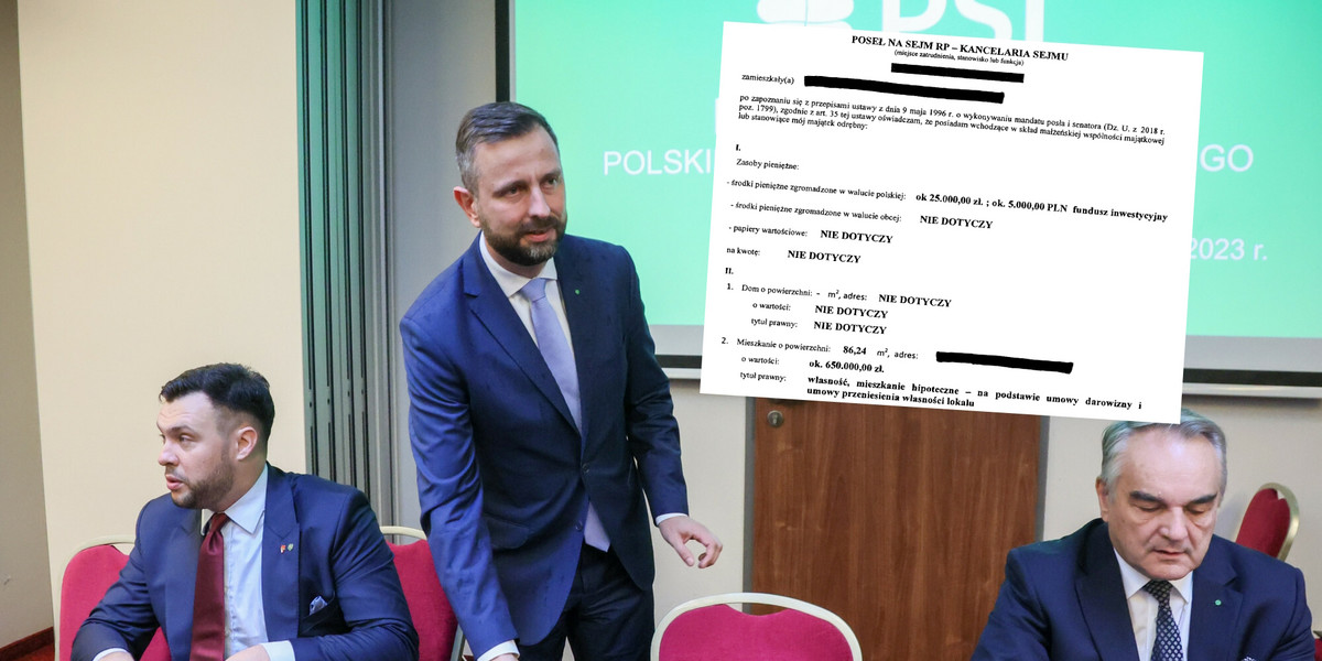 Szef PSL może pochwalić się mieszkaniem za 650 tys. zł