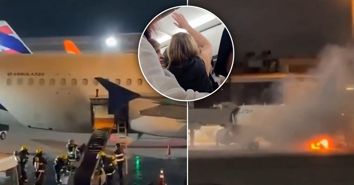 Dramatyczne chwile w samolocie pełnym pasażerów. Nagle pojawił się ogień...