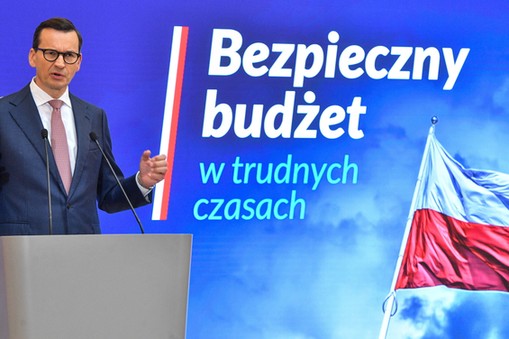 Premier Mateusz Morawiecki prezentuje założenia ustawy budżetowej na 2024 r.